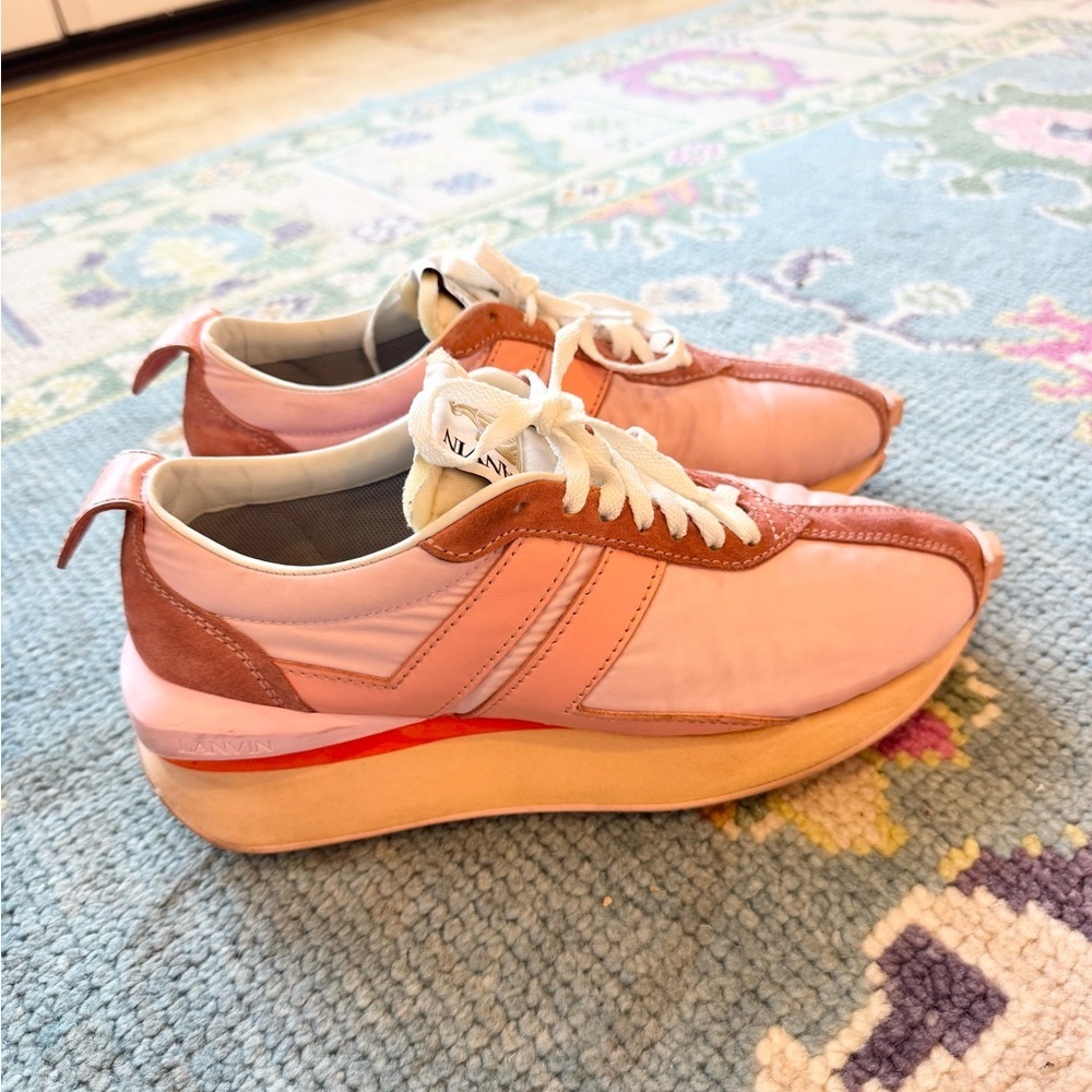 Lanvin Wmns Bumpr Sneaker 'Light Pink' - Picture 5 of 11